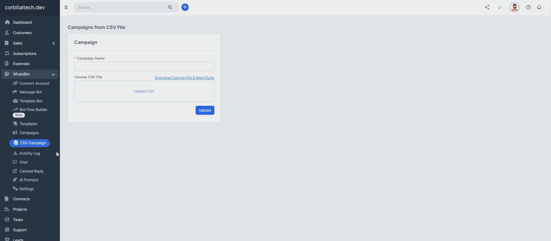 WhatsBot - WhatsApp Marketing, Bot, Chat & AI Personal Assistant Module for Perfex CRM - 27